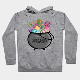 Treats Halloween Pot Hoodie